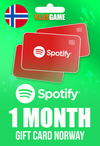 Spotify Gift Card Norway - 1 Month NOK